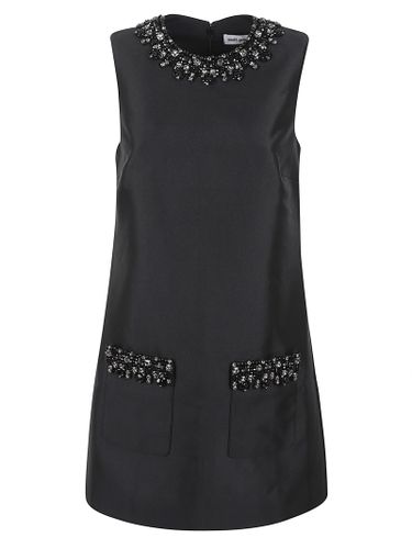 Taffeta Embellished Trim Jacket - self-portrait - Modalova