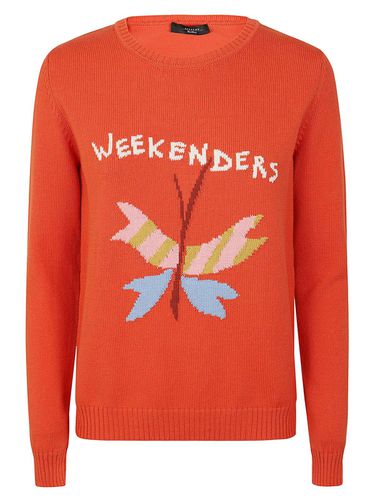 Crewneck Long-sleeved Jumper - Weekend Max Mara - Modalova