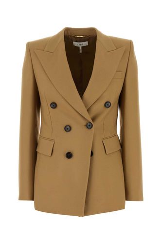 Chloé Camel Wool Blazer - Chloé - Modalova