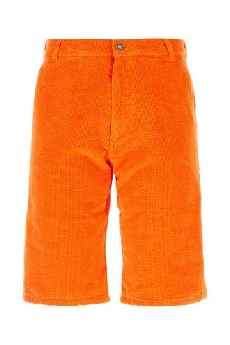 ERL Orange Corduroy Bermuda Shorts - ERL - Modalova