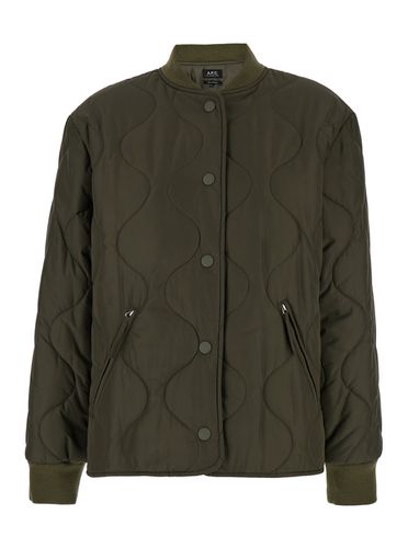 A. P.C. camila Military Khaki Polyester Jacket - A.P.C. - Modalova