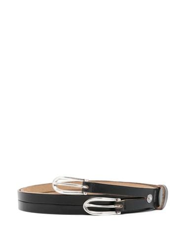 Our Legacy Twin Tongue Leather Belt - Our Legacy - Modalova