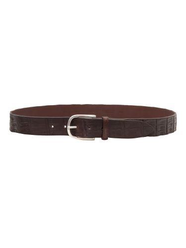 Orciani Brown Leather Belt - Orciani - Modalova