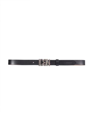 Dsquared2 Icon Plaque Belt - Dsquared2 - Modalova