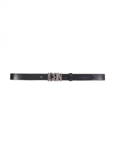 Dsquared2 Leather Belt - Dsquared2 - Modalova