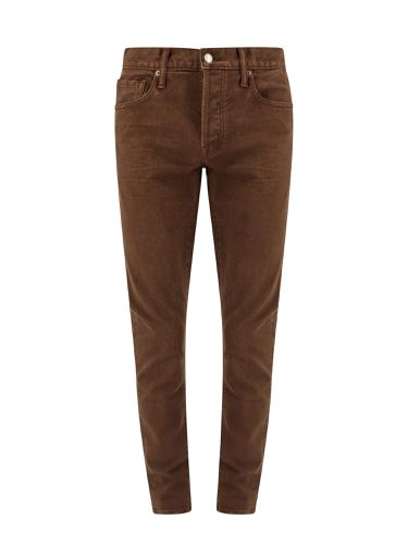 Tom Ford Brown Stretch Denim Jeans - Tom Ford - Modalova