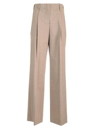 Stretch Wool Gabardine Trousers - Parosh - Modalova