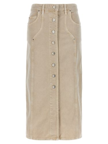 Marant Étoile Buttoned Midi Skirt - Marant Étoile - Modalova