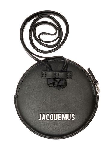 Le Pitchou Circular Pouch Bag In Leather Man - Jacquemus - Modalova