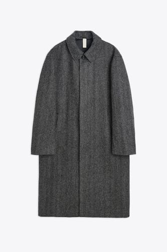 Winter Coat Black and white herringbone wool coat - Winter Coat - Sunflower - Modalova