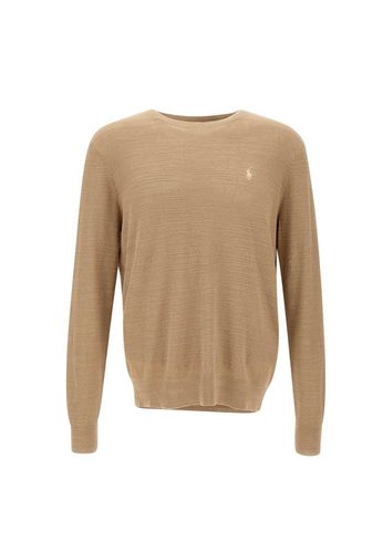 Pony Embroidered Crewneck Jumper - Polo Ralph Lauren - Modalova