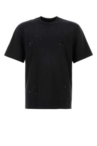 AMIRI Black Cotton T-shirt - AMIRI - Modalova