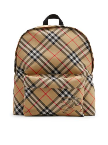 Nylon Backpack With Ekd Logo - Burberry - Modalova