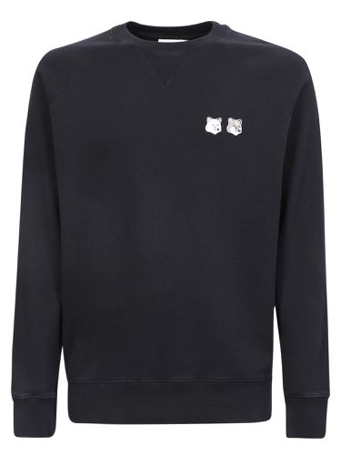 Fox Head Patch Sweatshirt - Maison Kitsuné - Modalova