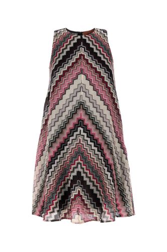 Embroidered Viscose Blend Mini Dress - Missoni - Modalova