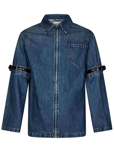 Hybrid Washed Denim Overshirt - Coperni - Modalova