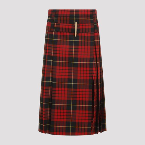 Alexander McQueen Tartan Wool Skirt - Alexander McQueen - Modalova