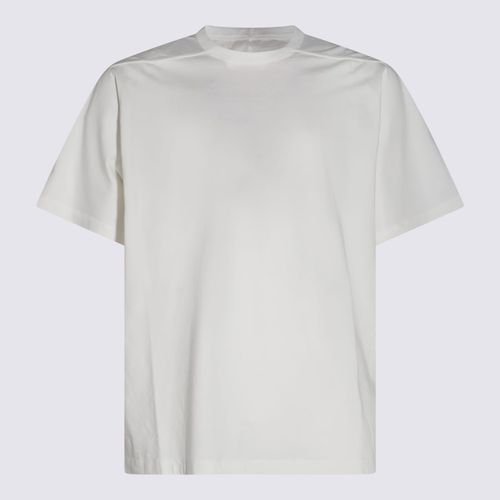 Rick Owens White Cotton T-shirt - Rick Owens - Modalova