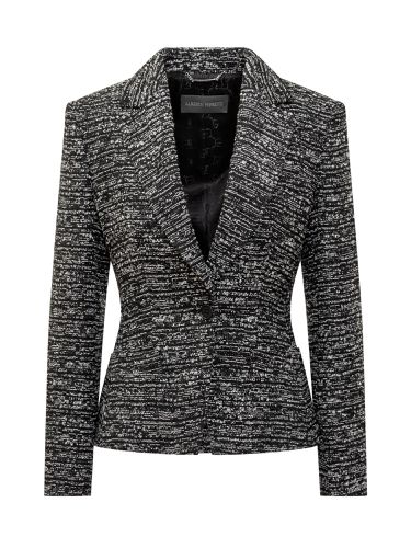 Boucle Single-breasted Blazer - Alberta Ferretti - Modalova