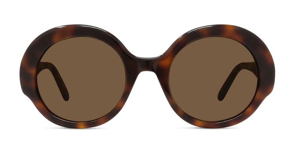 Lw40135i - Dark Havana Sunglasses - Loewe - Modalova