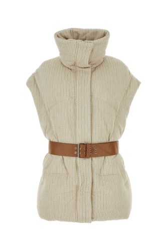 Sand Knit Sleeveless New Iconic Down Jacket - Khrisjoy - Modalova