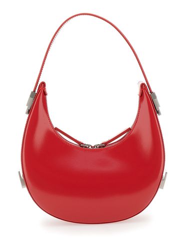 Mini Toni Handbag With Engraved Logo In Leather Woman - OSOI - Modalova