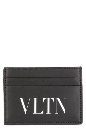 Garavani - Leather Card Holder - Valentino Garavani - Modalova