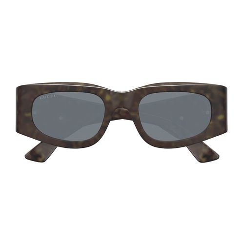 Gucci Gg1664s Linea Gg Logo 003 Havana Grey Sunglasses - Gucci Eyewear - Modalova