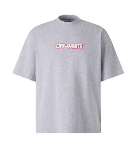 Round Logo Skate Crewneck T-shirt - Off-White - Modalova