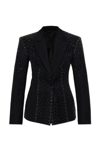 The Attico Wool Blazer With Sequins - The Attico - Modalova