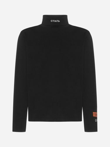 Ctnmb Turtleneck Cotton T-shirt - HERON PRESTON - Modalova