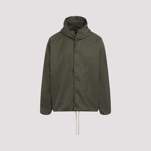 Textured Nylon Hooded Coaches Jacket - Fear of God - Modalova