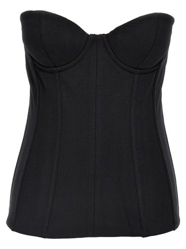 VETEMENTS molleton Corset Top - VETEMENTS - Modalova