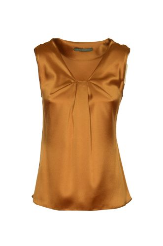 Alberta Ferretti V-neck Fitted Top - Alberta Ferretti - Modalova