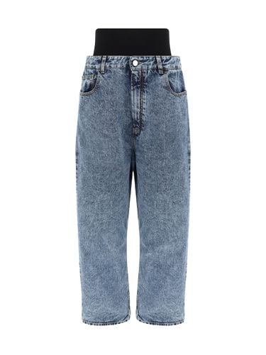 Alaia Knit Band Jeans - Alaia - Modalova