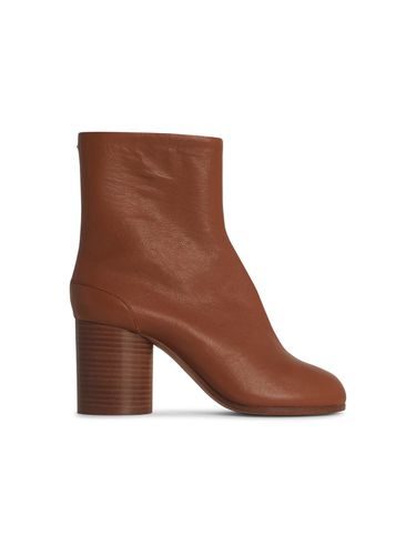 Tabi Leather Ankle Boots - Maison Margiela - Modalova