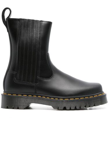 Black Calf Leather Amaayah Lo Boots - Dr. Martens - Modalova