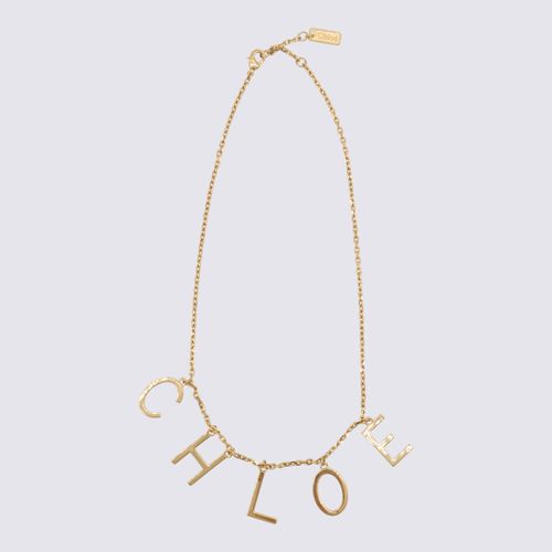 Chloé Gold Metal Necklace - Chloé - Modalova