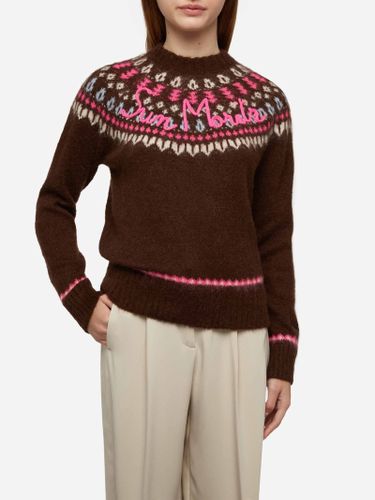 Sweater Queen Nordic Soft With Fair Isle Jacquard And Sun Moritz Embroidery - MC2 Saint Barth - Modalova