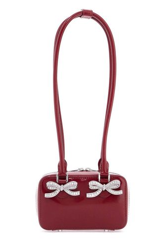 Embellished Bow Shoulder Bag - self-portrait - Modalova