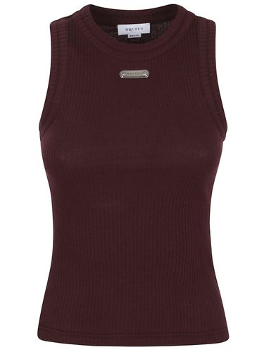 Logo-plaque Ribbed Tank Top - Alexander McQueen - Modalova