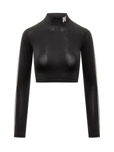 Palm Angels Pa Monogram Top - Palm Angels - Modalova