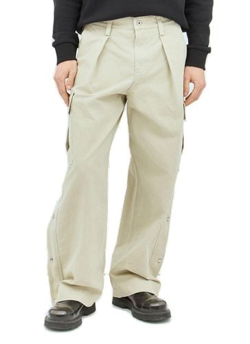 Burberry Wide Leg Cargo Pants - Burberry - Modalova