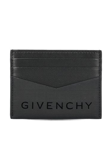 Givenchy Black 4g Nylon Card Holder - Givenchy - Modalova