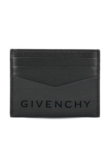 Givenchy Black 4g Nylon Card Holder - Givenchy - Modalova