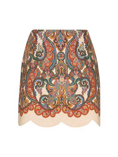 Zimmermann Ottie Scallop Mini Skirt - Zimmermann - Modalova