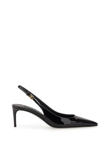 Patent Leather Slingback Pumps - Dolce & Gabbana - Modalova