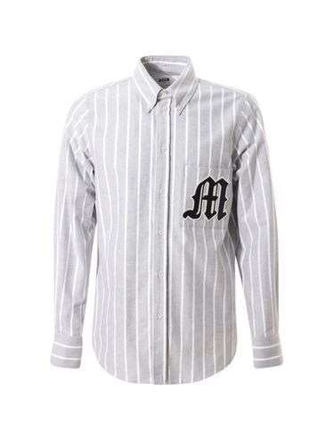 MSGM Shirt With Logo - MSGM - Modalova