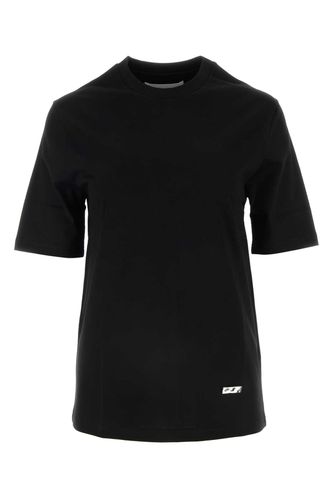 Jil Sander Black Cotton T-shirt - Jil Sander - Modalova