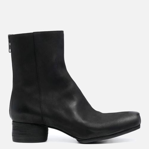 Uma Wang Black Leather Boots - Uma Wang - Modalova